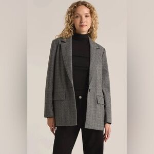 NWT Z Supply Charcoal Leighton Blazer- small
